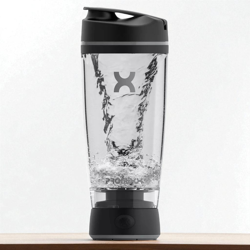 Promixx Miixr Electric Shaker Bottle - Black/Gray - 20Oz